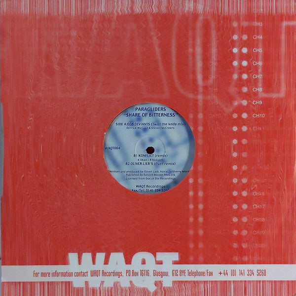 Paragliders : Share Of Bitterness (12")