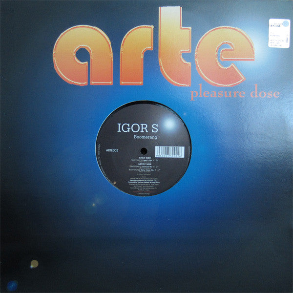 Igor S : Boomerang (12")