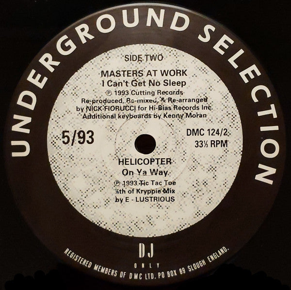 Various : Underground Selection 5/93 (12")