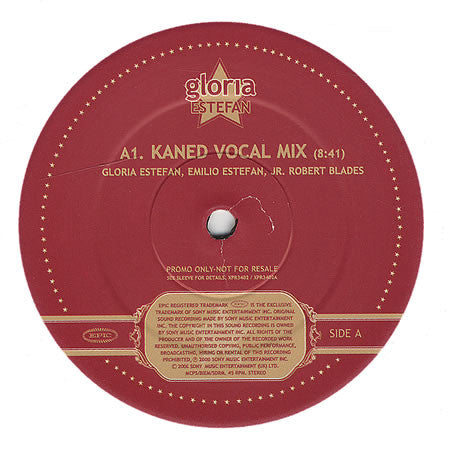 Gloria Estefan : No Me Dejes De Querer (12", Single, Promo)