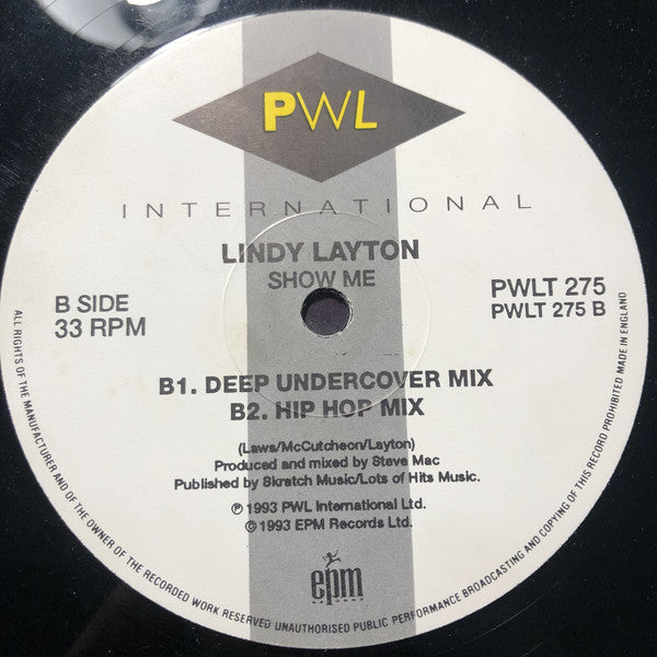 Lindy Layton : Show Me (12")