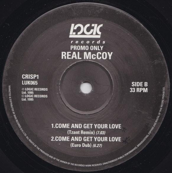 Real McCoy : Come And Get Your Love (12", Promo)