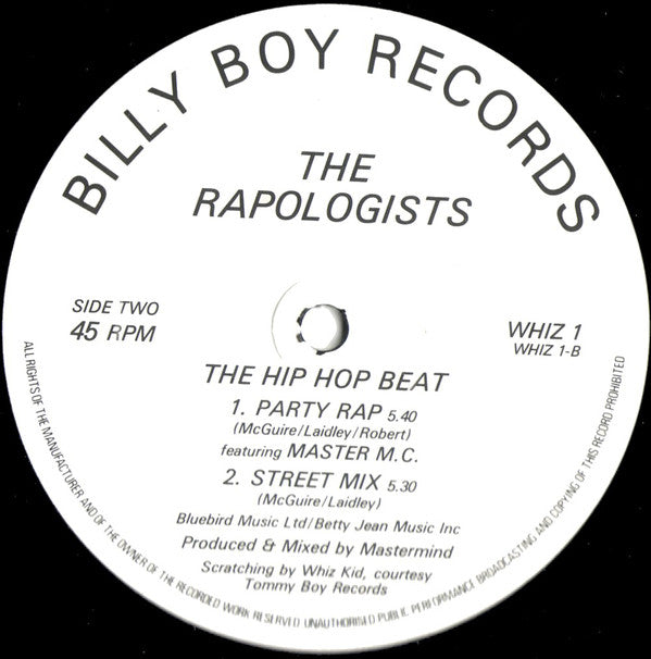 Rapologists : Hip Hop Beat (12", M/Print)