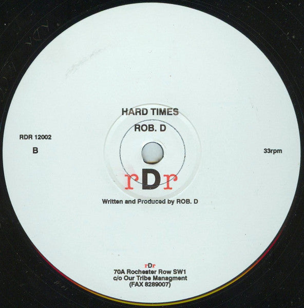 Rob Dougan : Hard Times (12")