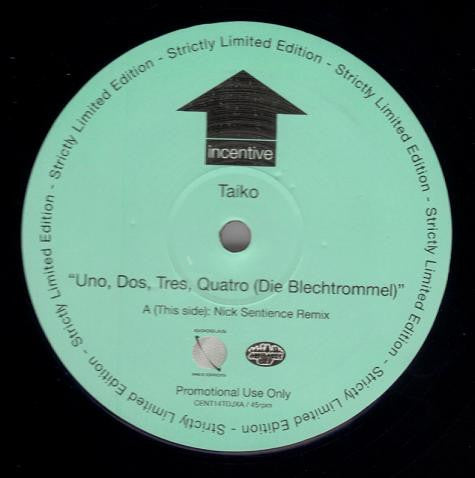 Taiko : Uno, Dos, Tres, Quatro (Die Blechtrommel) (12", S/Sided, Ltd, Promo)