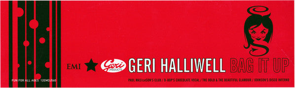 Geri Halliwell : Bag It Up (12", Promo)