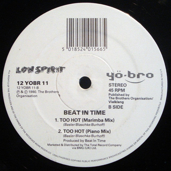 Beat In Time : Dog Flight (12")