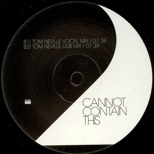 Moloko : Cannot Contain This (12")