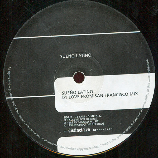 Sueño Latino : Sueño Latino (The Remixes) (Part 2) (12")
