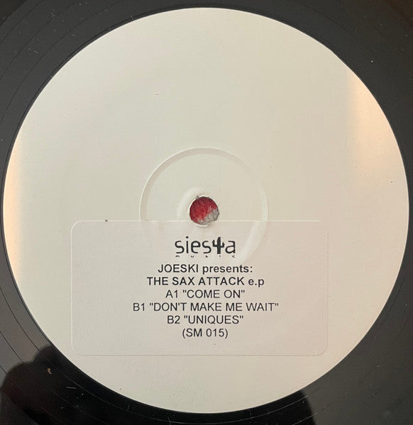 Joeski : The Sax Attack E.P. (12", W/Lbl, Sti)