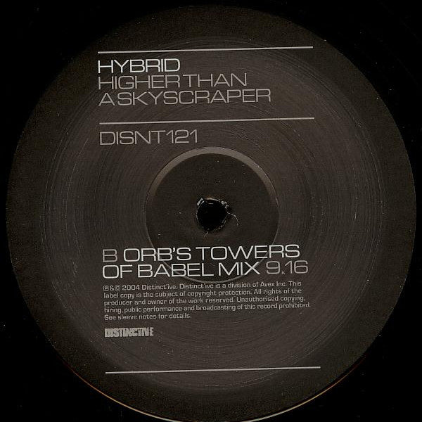 Hybrid : Higher Than A Skyscraper (12")