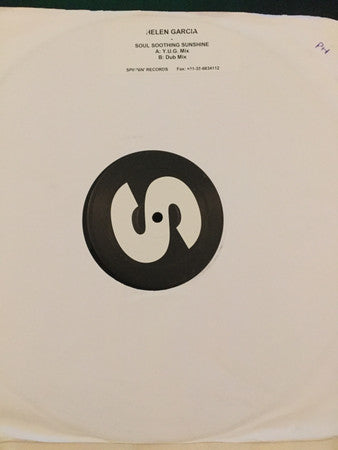Helen Garcia : Soul Soothing Sunshine (12", Promo)