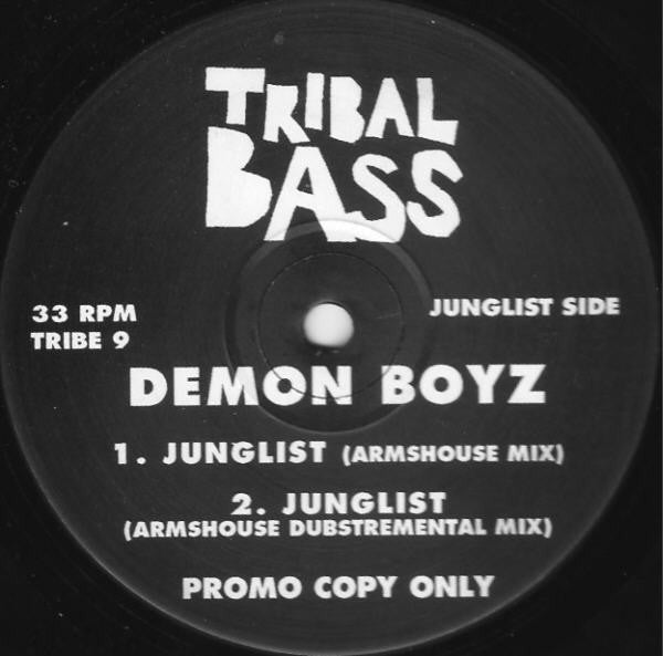 Demon Boyz : Glimity Glamity / Junglist (12", Promo)