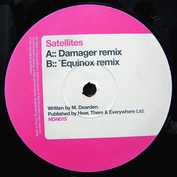 Musikman : Satellites (12")