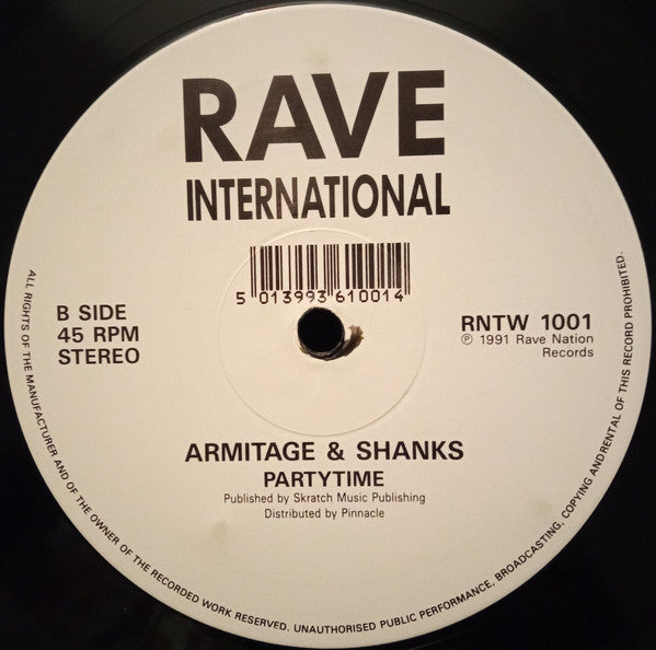Armitage & Shanks : Auld Lang Syne (12")