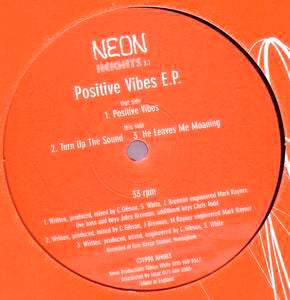 Neon Heights : Neon Heights 3.1 (Positive Vibes E.P.) (12", EP)