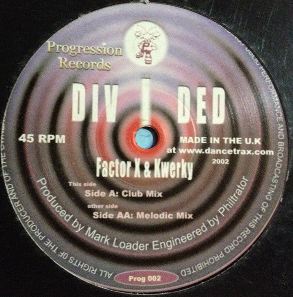 Factor X (5) & Kwerky : Divided (12")