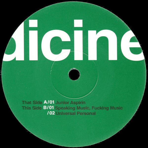 Medicine* : Junior Aspirin (12", Promo)