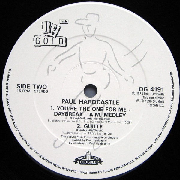 Paul Hardcastle : Rainforest / You're The One For Me - Daybreak - A.M. Medley / Guilty (12")