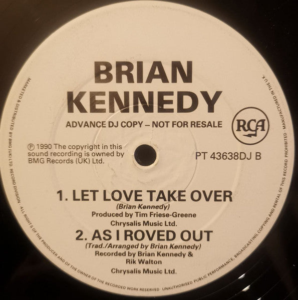 Brian Kennedy : Hollow (12", Promo)