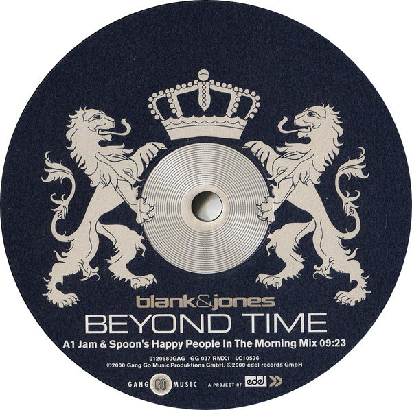 Blank&Jones* : Beyond Time Remixes (12")