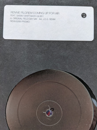 Rennie Pilgrem Featuring Sara Whittaker : Coming Up For Air (12", W/Lbl)