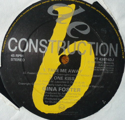Gina Foster : Love Is A House (Remix) (12")