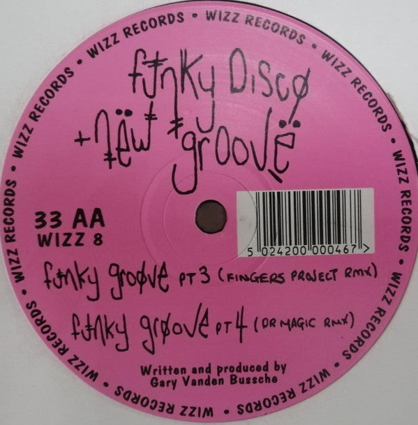 Funky Disco + New Groove* : It's A Funky Groove PT 1+2 (12")