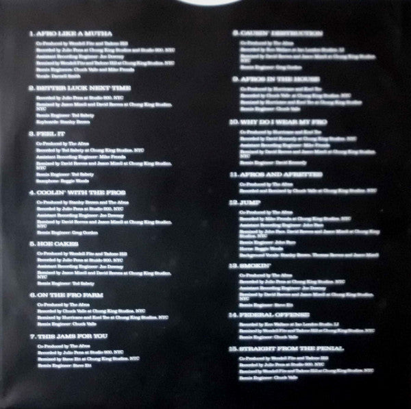 The Afros : Kickin' Afrolistics (LP, Album)