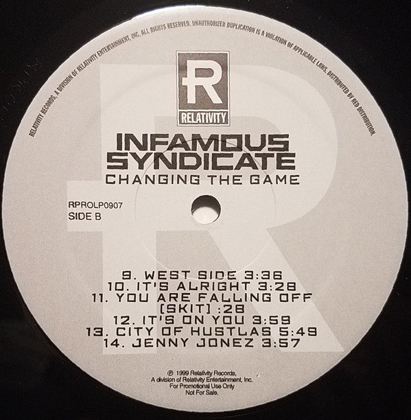 Infamous Syndicate : Changing The Game (LP, Album, Promo, Cle)