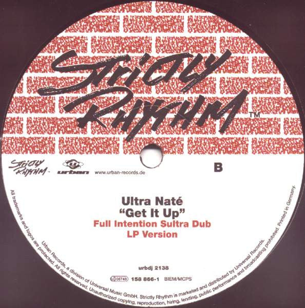 Ultra Naté : Get It Up (Full Intention Mixes) (12")