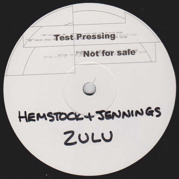 Hemstock & Jennings : Zulu (12", TP)