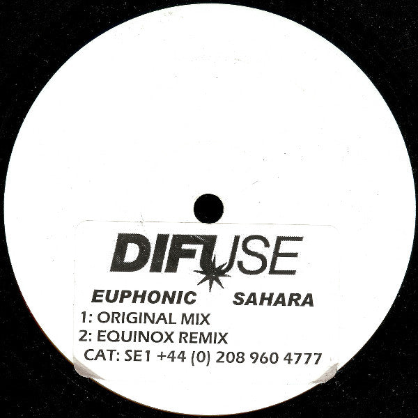 Euphonic (2) : Sahara (12", W/Lbl)