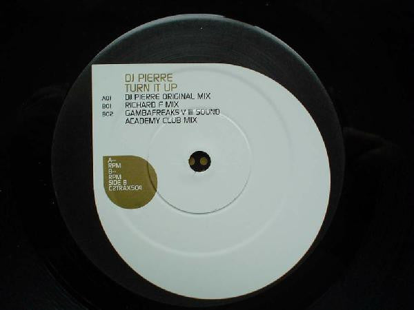 DJ Pierre : Turn It Up (12")