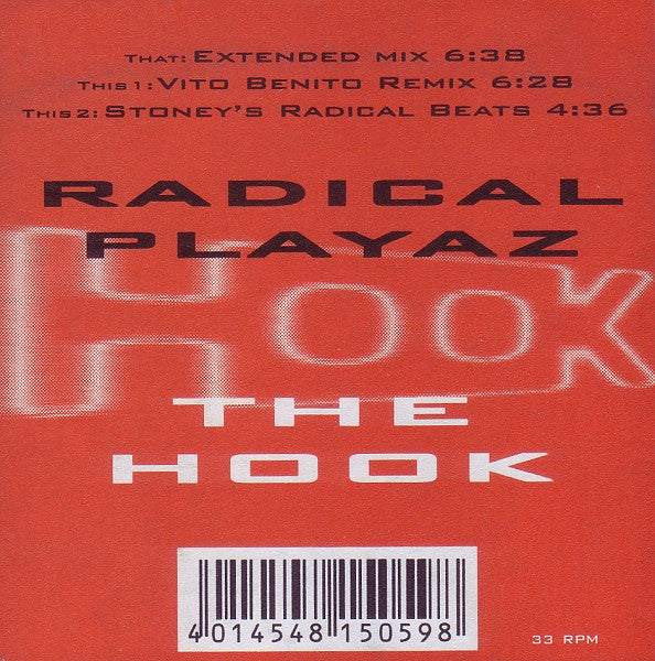 Radical Playaz : The Hook (12")