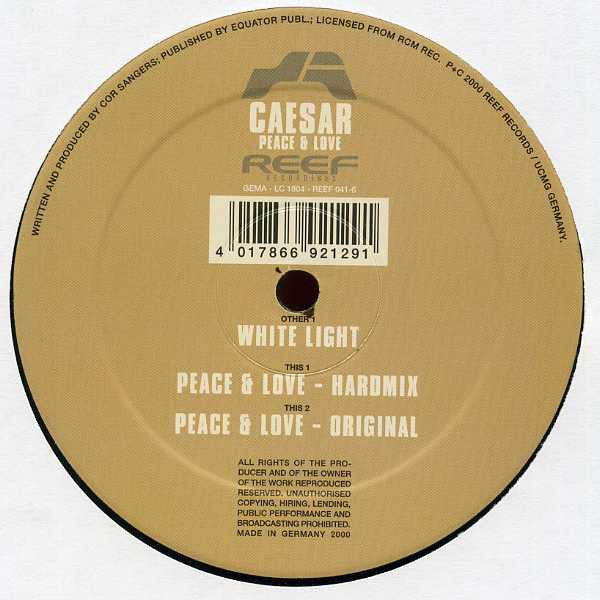 Caesar (2) : Peace & Love (12")