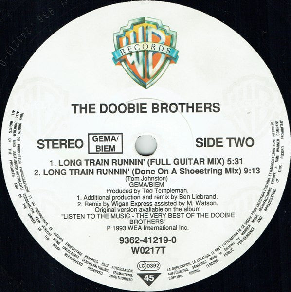 The Doobie Brothers : Long Train Runnin' (12")