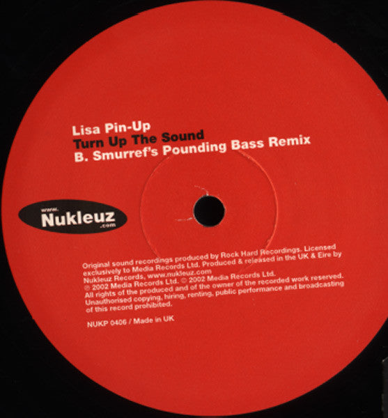 Lisa Pin-Up : Turn Up The Sound (12" No. 1) (12")