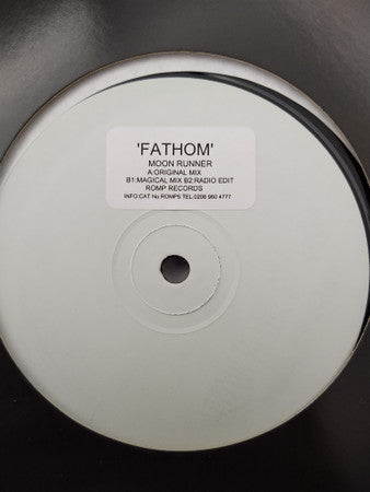 Moonrunners : Fathom (12", W/Lbl, Sti)