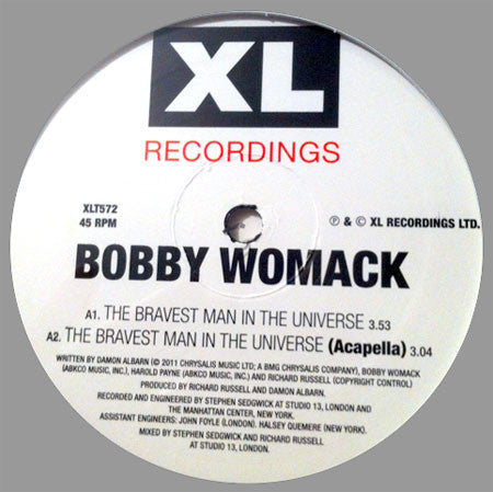 Bobby Womack : The Bravest Man In The Universe (12", Sin)
