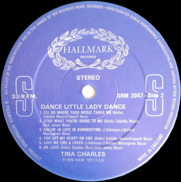Tina Charles : Dance Little Lady... Dance (LP, Comp)