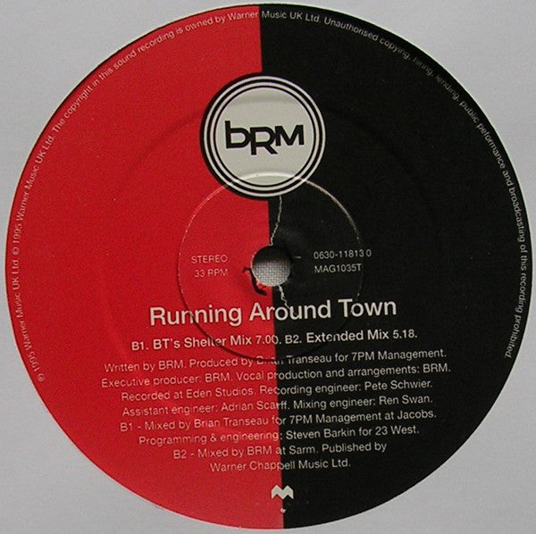 BillieRayMartin* : Running Around Town (12")