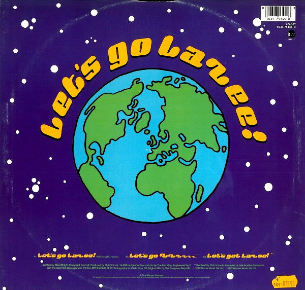 Club St Louis : Let's Go Lazee! (12", Single)