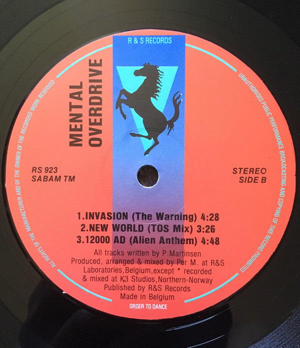 Mental Overdrive : 12000 AD (12")