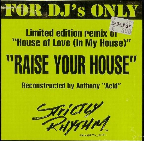 Smooth Touch : House Of Love (In My House) (12", S/Sided, Ltd)