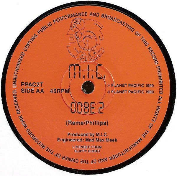 M.I.C. : OOBE 1 / OOBE 2 (12")