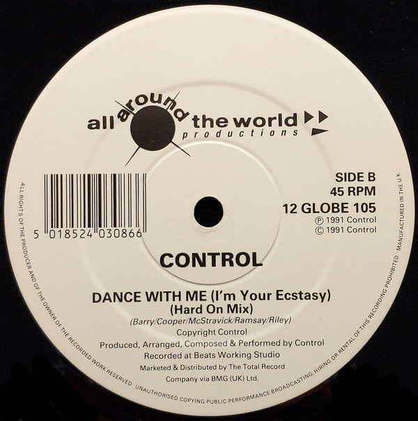Control : Dance With Me (I'm Your Ecstasy) (12")
