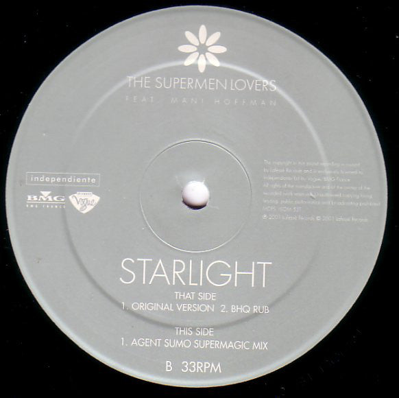 The Supermen Lovers Feat. Mani Hoffman : Starlight (12", Single)