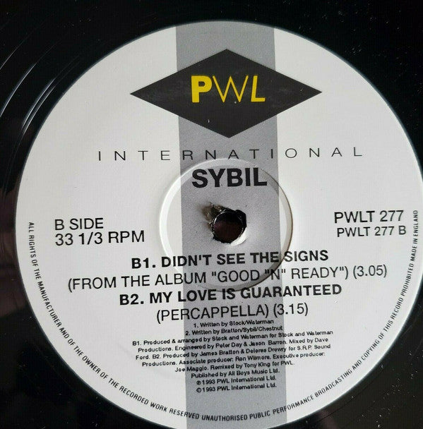 Sybil : My Love Is Guaranteed (12")