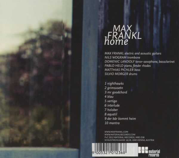 Max Frankl : Home (CD, Album)